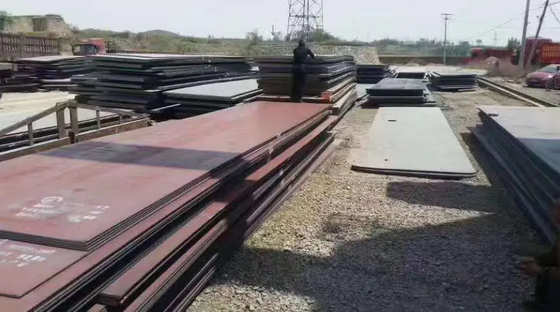 Tấm kim loại Corten chống rỉ SPA-H ngoài trời với lớp hoàn thiện gỉ