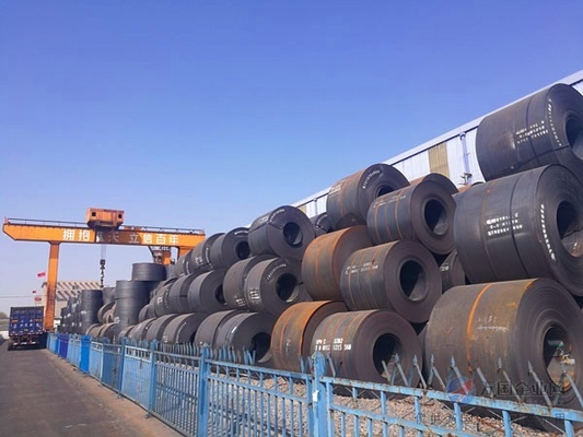 Ss400 Q235 Q345 MS Thép cuộn mạ kẽm nhúng nóng màu đen