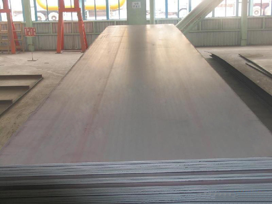 Q215 Q235 A36 Tàu thép tấm cán nóng Chiều dài 3000-25000mm