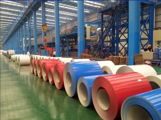 Màu Prime RAL Thép cuộn mạ kẽm PPGI HDGL cán nguội