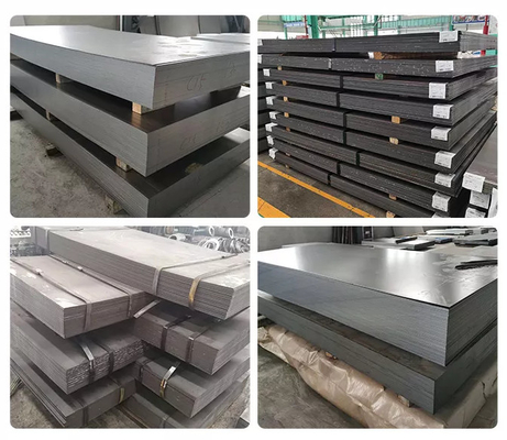 Tấm tàu ​​thép nhẹ cacbon cao 5000-12000mm Chiều rộng ISO9001