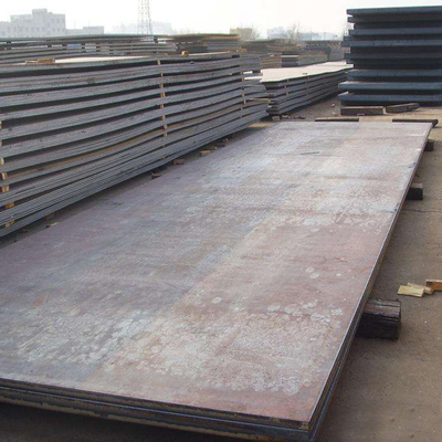 6mm 8mm 9mm 12mm Tàu tấm thép Bề mặt đen cán nóng