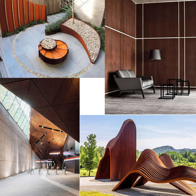 Sản phẩm sân vườn Giá tốt thép tấm chịu thời tiết corten A