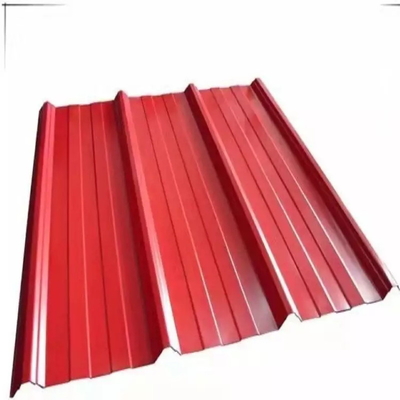 Ngói lợp kim loại tôn PGI Màu tráng kẽm cho tòa nhà