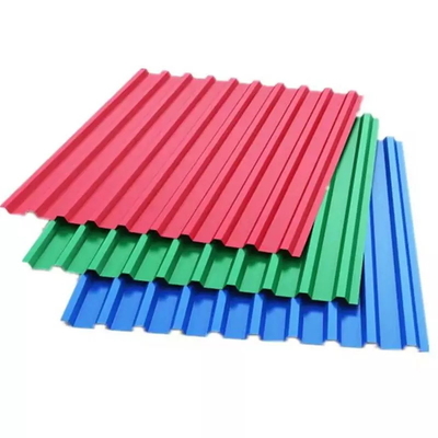 Tấm lợp kim loại sơn phủ PPGI Vật liệu xây dựng độ dày 6.00mm