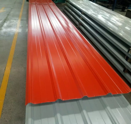 Tấm lợp tôn sóng GI / PPGI / PPGL được sơn phủ dày 3mm