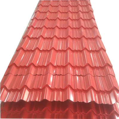 SGCC / CGCC Ngói mái bằng kim loại Tấm lợp kẽm mạ sẵn