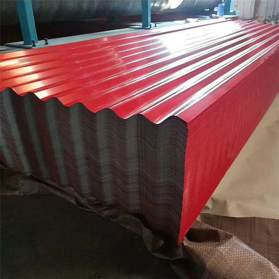 SGCC / CGCC Ngói mái bằng kim loại Tấm lợp kẽm mạ sẵn