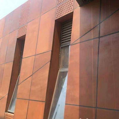 Thép tấm Corten chống ăn mòn Kích thước tùy chỉnh cho cảnh quan