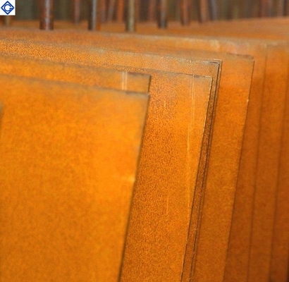 Thép tấm Corten chống ăn mòn Kích thước tùy chỉnh cho cảnh quan