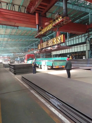 Xử lý rỉ sét Tấm thép kết cấu carbon ASTM A36 Q235 SS400 AISI 1060