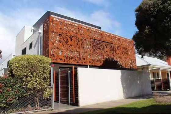 Tấm thép A588 Corten chịu thời tiết cho tường thép sân vườn