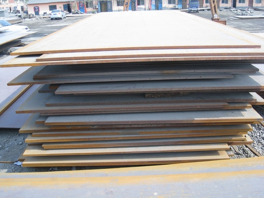 Tấm thép Corten chống chịu thời tiết Lớp oxit chặt chẽ rỉ sét