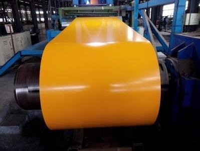 Màu RAL Thép cuộn mạ kẽm nhúng nóng PPGI cho tấm lợp