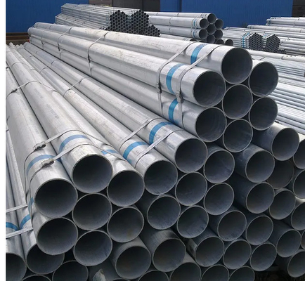 Độ dày 1,2-15,7mm GI Chất liệu thép Ống thép tròn mạ kẽm nhúng nóng