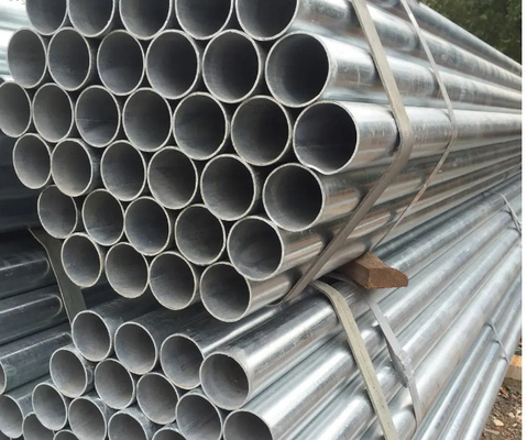 Độ dày 1,2-15,7mm GI Chất liệu thép Ống thép tròn mạ kẽm nhúng nóng