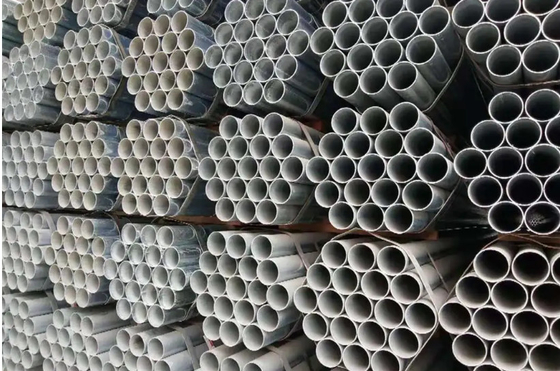 Độ dày 1,2-15,7mm GI Chất liệu thép Ống thép tròn mạ kẽm nhúng nóng