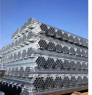 Ống thép ASTM GI Ống thép tròn mạ kẽm để phân phối chất lỏng