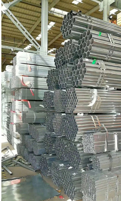 Ống thép ASTM GI Ống thép tròn mạ kẽm để phân phối chất lỏng