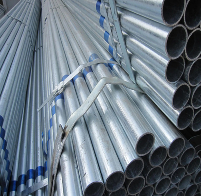 Q235 Q235 Q345 GI Vật liệu thép hàn Ống thép mạ kẽm trước