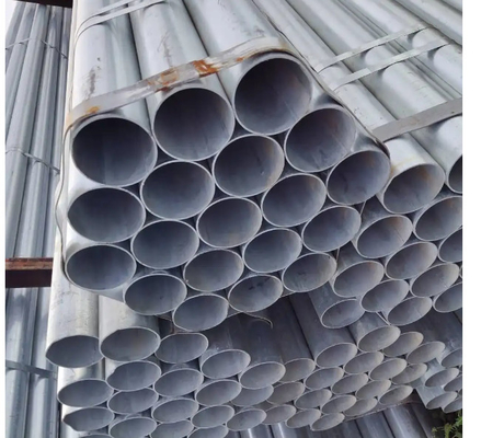 Ống thép Dx51d 5 inch GI Astm A53 12 Ft Ống thép mạ kẽm hình chữ nhật trước