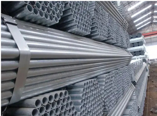 Ống thép Dx51d 5 inch GI Astm A53 12 Ft Ống thép mạ kẽm hình chữ nhật trước