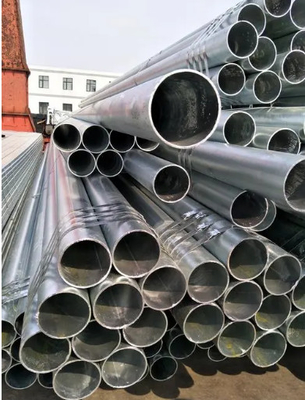 Ống thép Dx51d 5 inch GI Astm A53 12 Ft Ống thép mạ kẽm hình chữ nhật trước