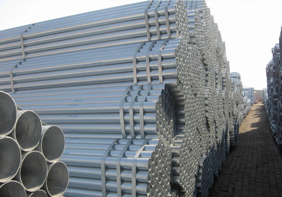 Ống thép Dx51d 5 inch GI Astm A53 12 Ft Ống thép mạ kẽm hình chữ nhật trước