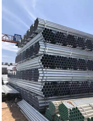 Ống mạ kẽm nhúng nóng ASTM Độ dày 15,7mm cho giàn giáo xây dựng