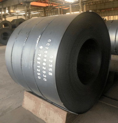 Ss400 Q235 Q345 MS Thép cuộn mạ kẽm nhúng nóng màu đen