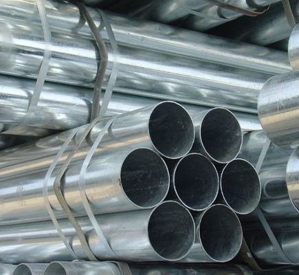 Ống thép bán nguyệt GI mạ kẽm Q345B Q235B 20 # 0.5mm