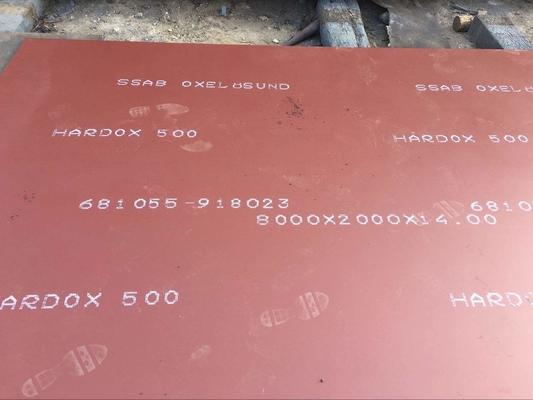NM450 NM550 Tấm thép chịu mài mòn Hợp kim cường độ cao 0,3m