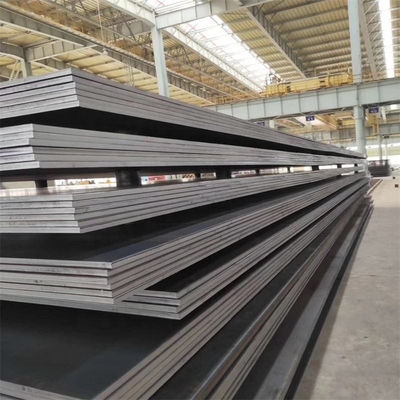 Tấm thép Q235 Q345 Q355 Tấm thép chịu mài mòn Tấm thép carbon cán nóng